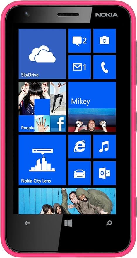 Nokia Lumia 620 Sim Free Windows Smartphone - Magenta - Image 1