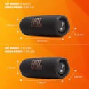 JBL Flip 7 Bluetooth Speaker White thumbnail 3
