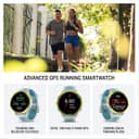 Garmin Forerunner 570 47mm Smartwatch Whitestone Turquoise thumbnail 3