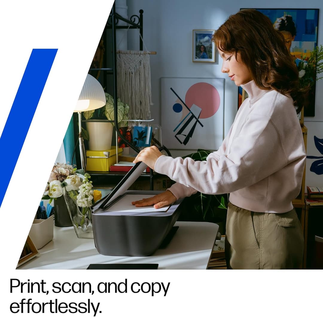 HP Desk Jet 2921 All In One Printer Instant Ink Included - Print - Image 3