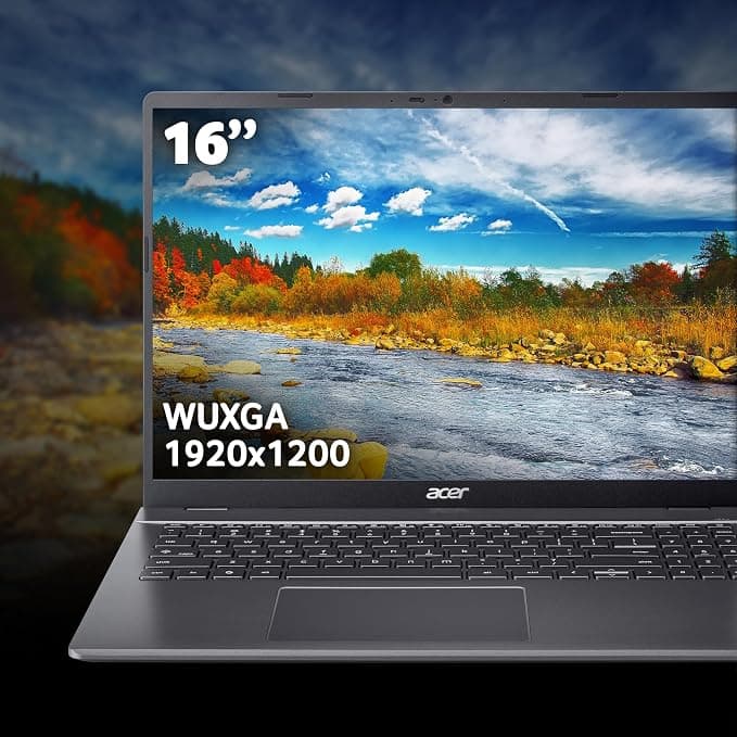 Acer Chromebook Plus 516 CB516-1H 16 Inch WUXGA Chromebook Intel Core i5 8GB RAM 256GB SSD - Iron - Image 4