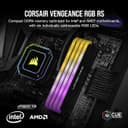 Corsair Vengeance RGB RS 16GB (2x8GB) DDR4 3200MHz CL16 Desktop Memory Kit - Black thumbnail 2