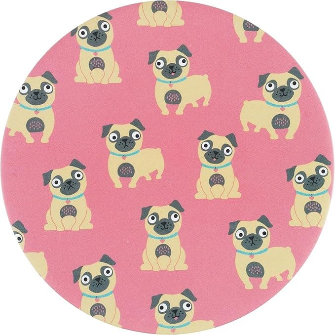 My Doodles 2000mAh Pug Mirror Powerbank Portable Charger - Image 1