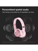 Beats Solo 4 Wireless Bluetooth On-Ear Headphones with Mic/Remote, Metallic Pink thumbnail 2