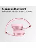 Beats Solo 4 Wireless Bluetooth On-Ear Headphones with Mic/Remote, Metallic Pink thumbnail 4
