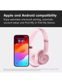 Beats Solo 4 Wireless Bluetooth On-Ear Headphones with Mic/Remote, Metallic Pink thumbnail 6