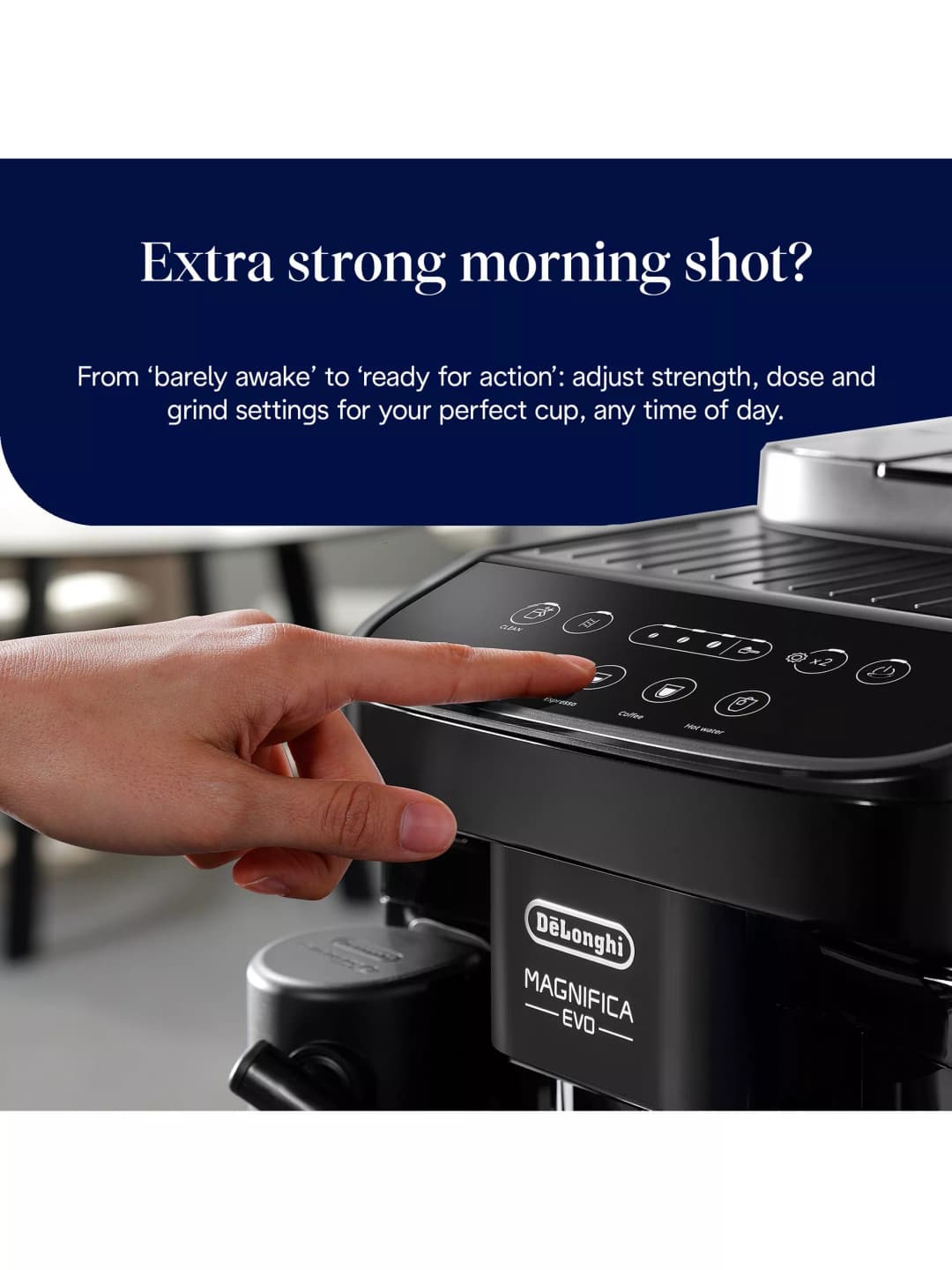 DeLonghi Magnifica Evo ECAM290.51 Bean to Cup Coffee Machine Black - Image 7