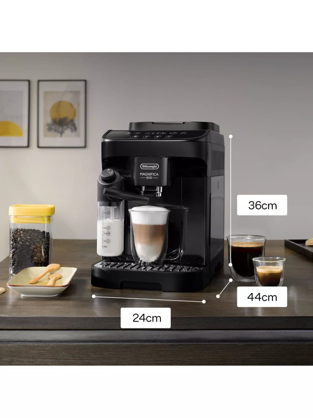 DeLonghi Magnifica Evo ECAM290.51 Bean to Cup Coffee Machine Black - Image 8