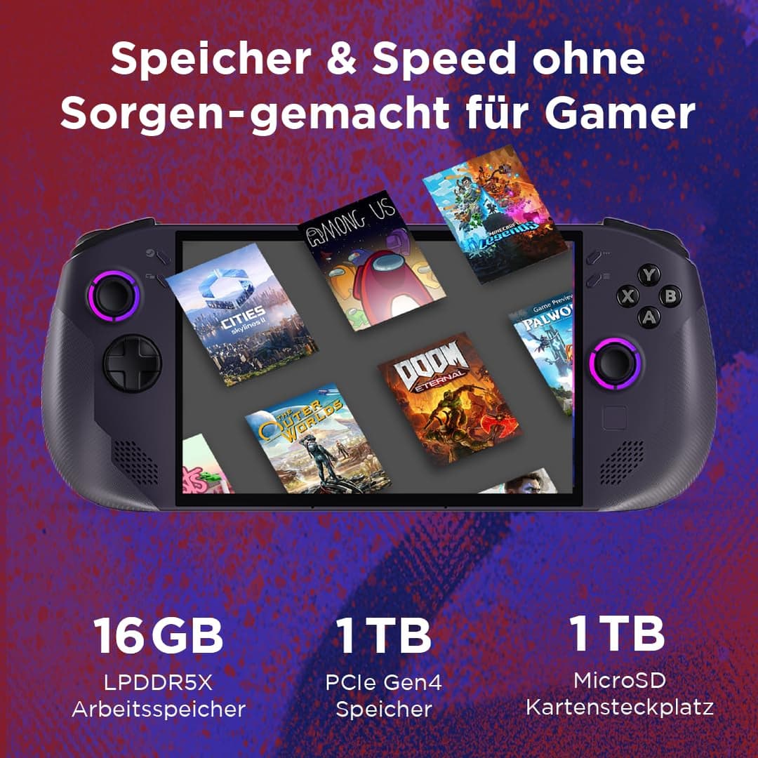 Lenovo Legion Go S SteamOS AMD Ryzen Z2 Go 16GB 1TB Black - Image 4