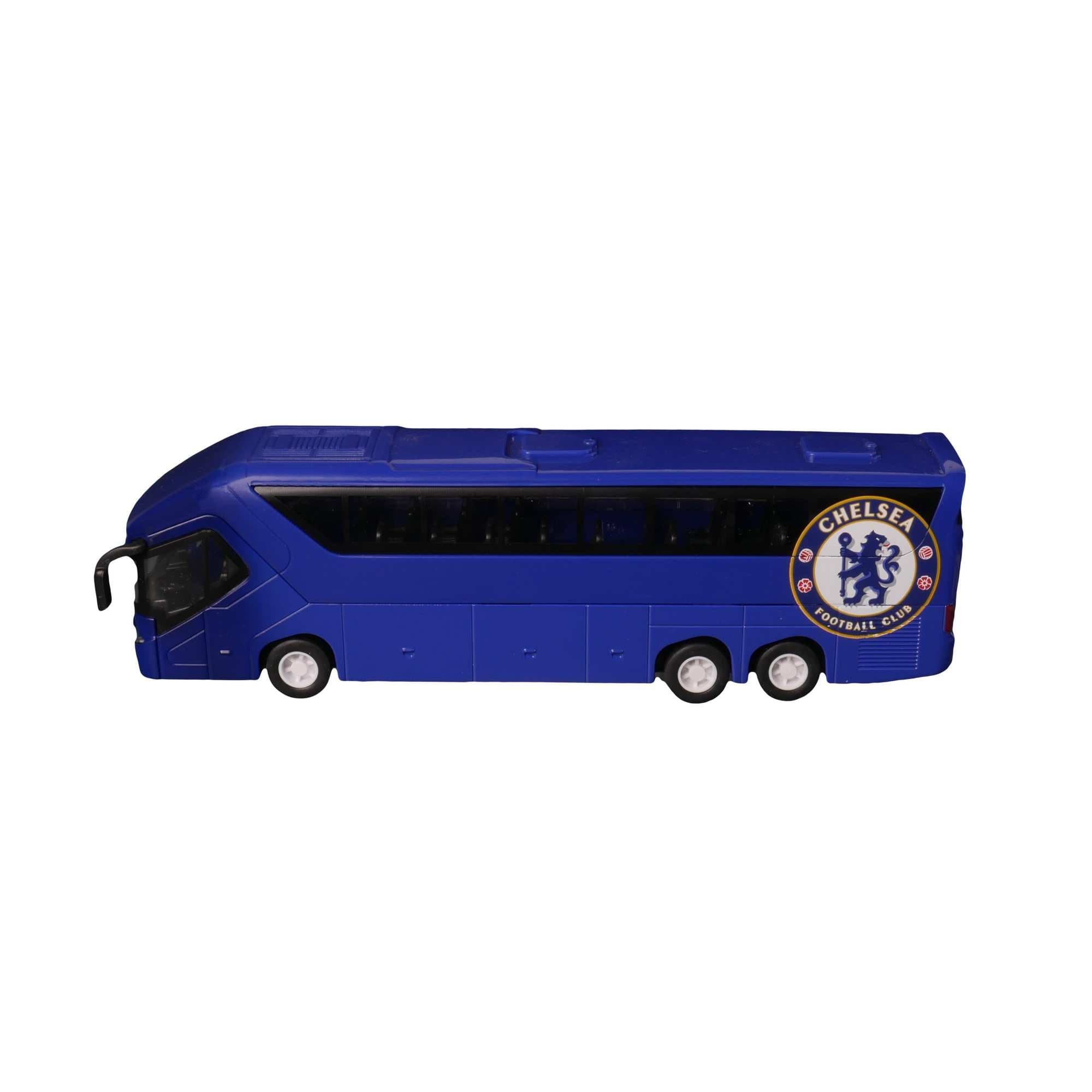 Chelsea FC Bus Model Football Team Coach Toy