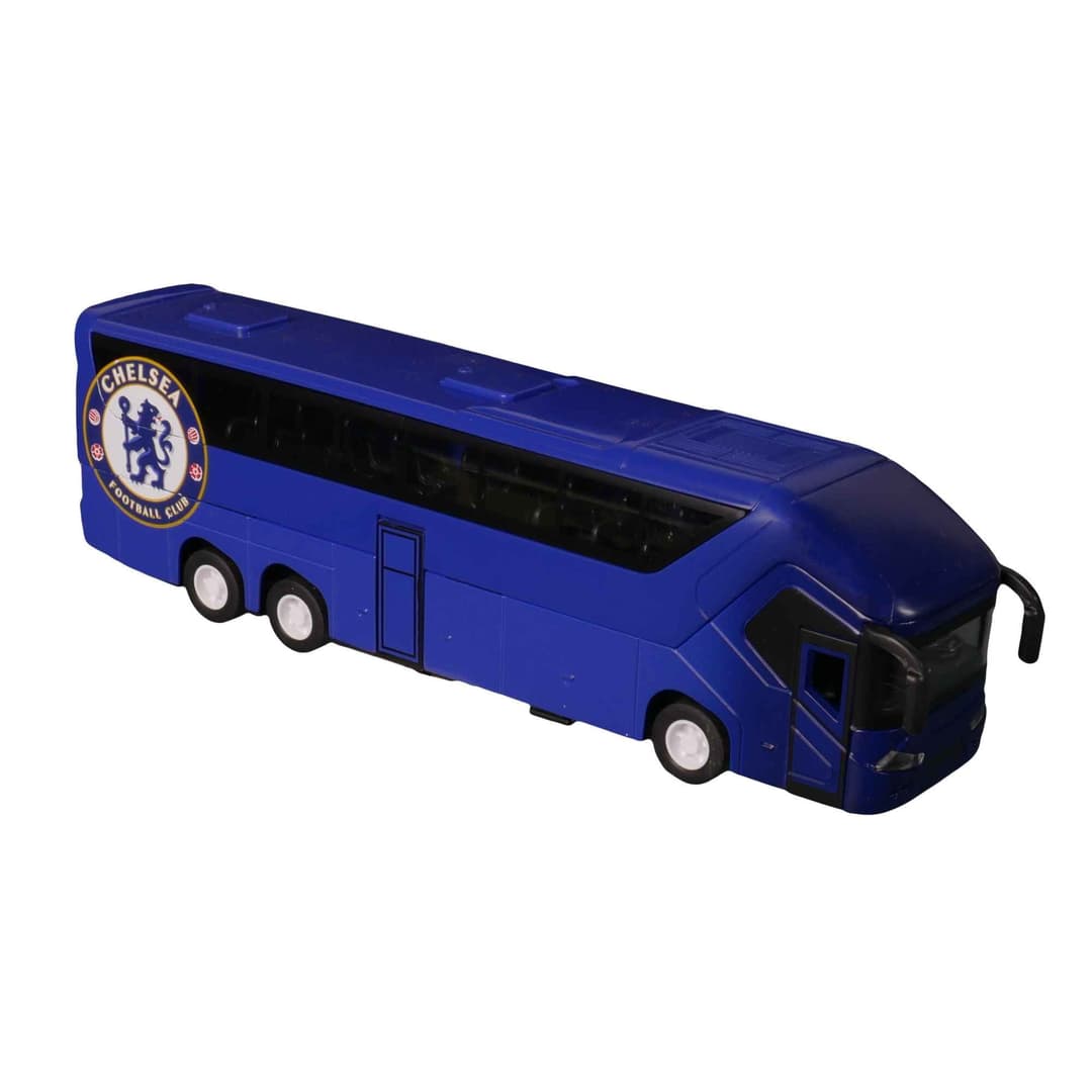 Chelsea FC Bus Model Football Team Coach Toy - Image 2
