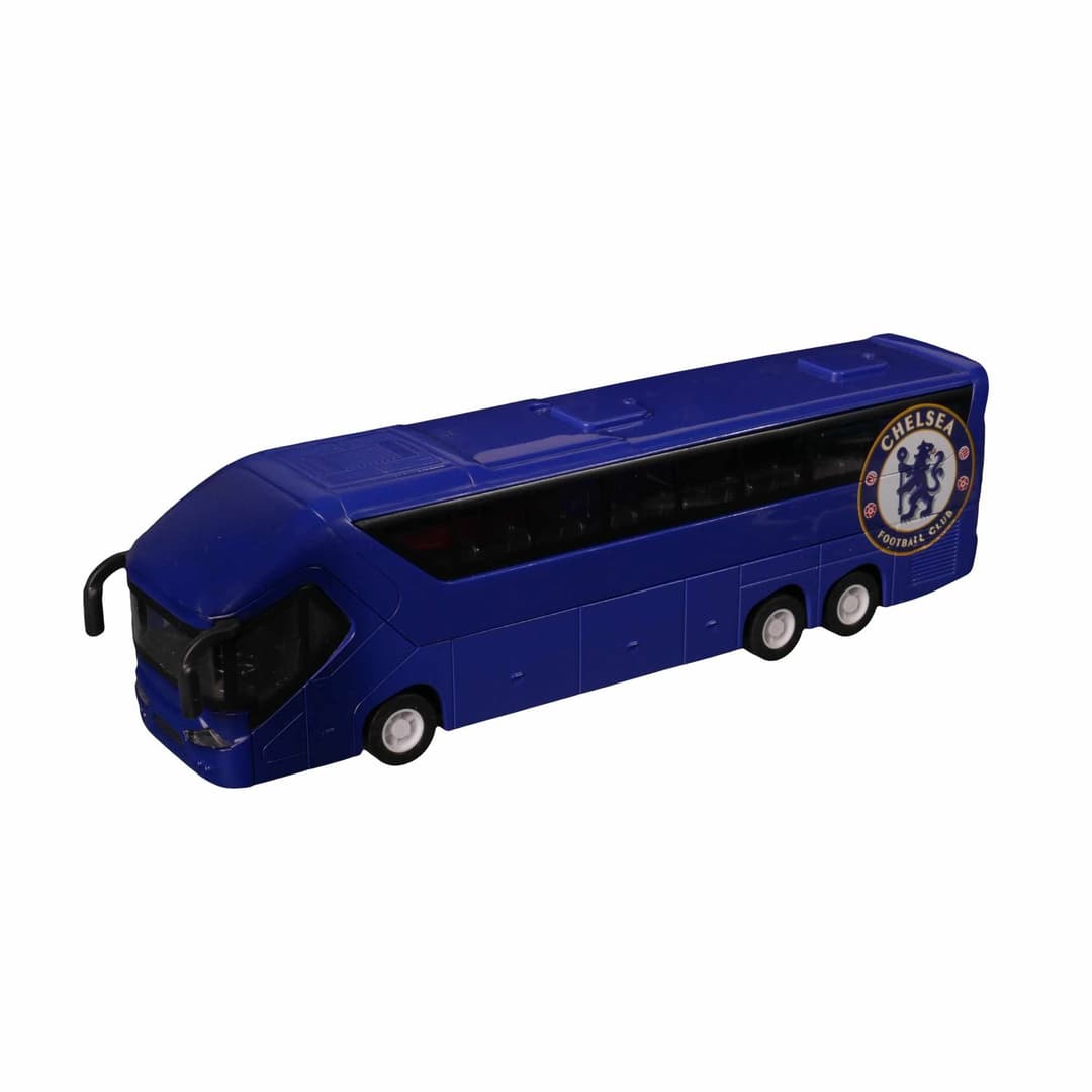 Chelsea FC Bus Model Football Team Coach Toy - Image 3