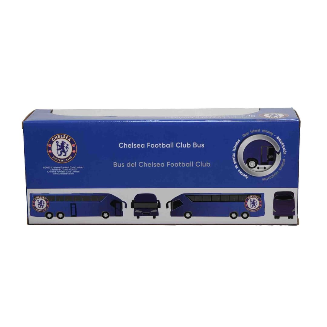 Chelsea FC Bus Model Football Team Coach Toy - Image 4