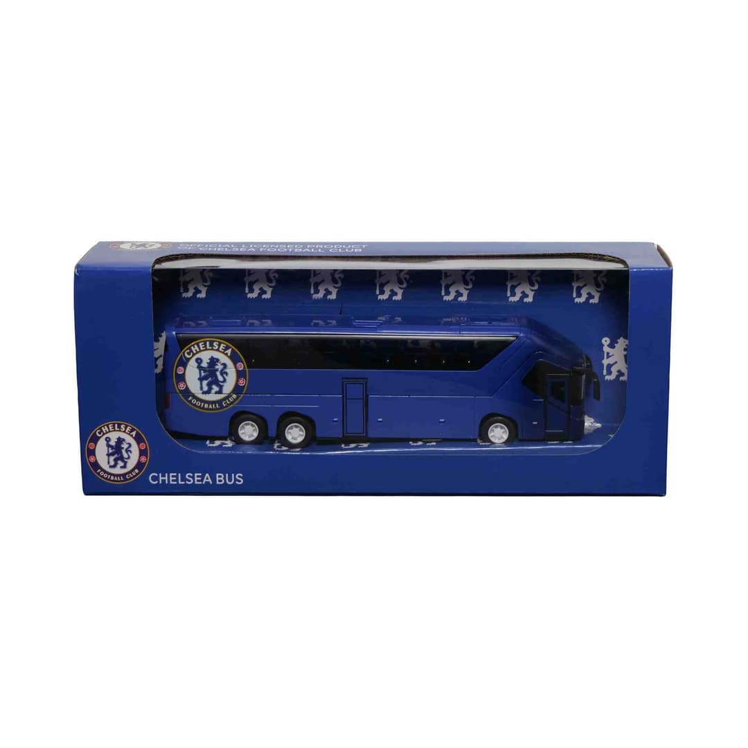 Chelsea FC Bus Model Football Team Coach Toy - Image 5