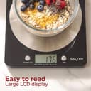 Salter 1036 BKSSDR Digital Kitchen Scale - Black thumbnail 2