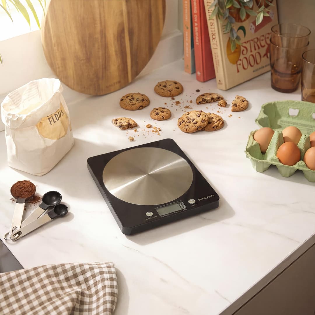 Salter 1036 BKSSDR Digital Kitchen Scale - Black - Image 8