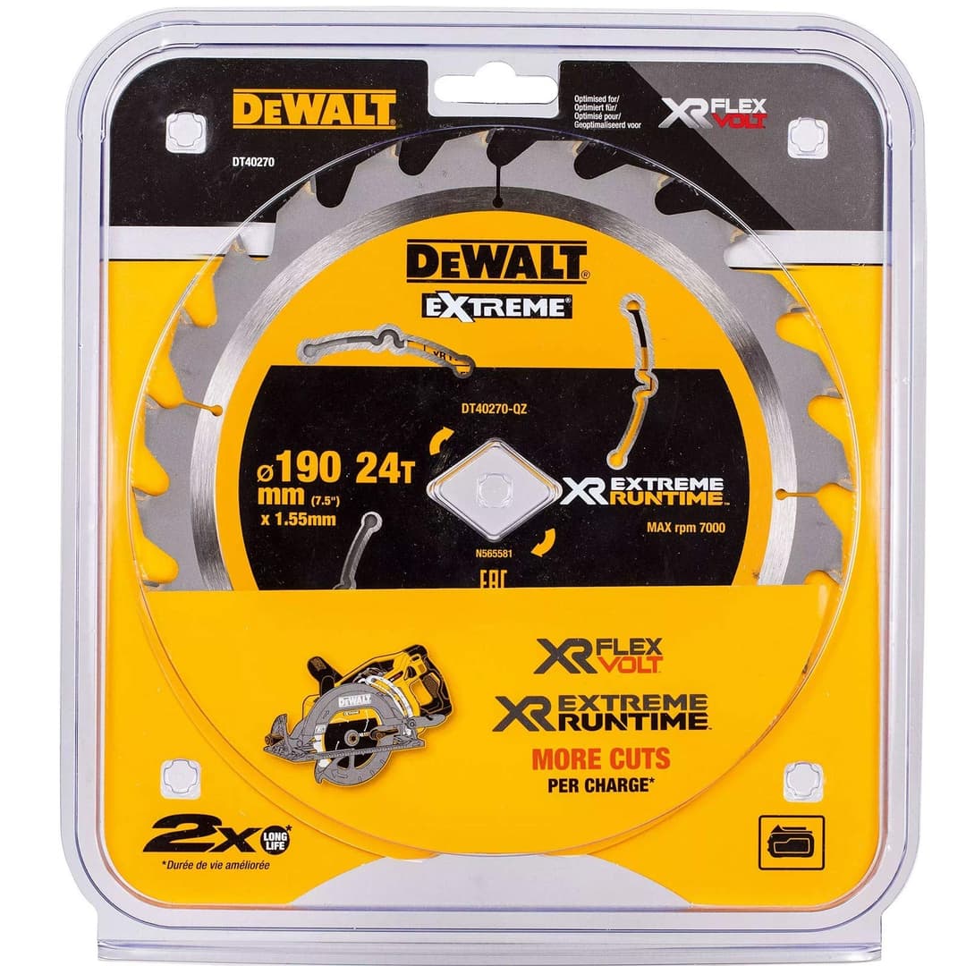 DEWALT DT40270 Diamond Bore Blade - Black / Yellow - Image 1