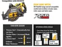 DEWALT DT40270 Diamond Bore Blade - Black / Yellow thumbnail 3