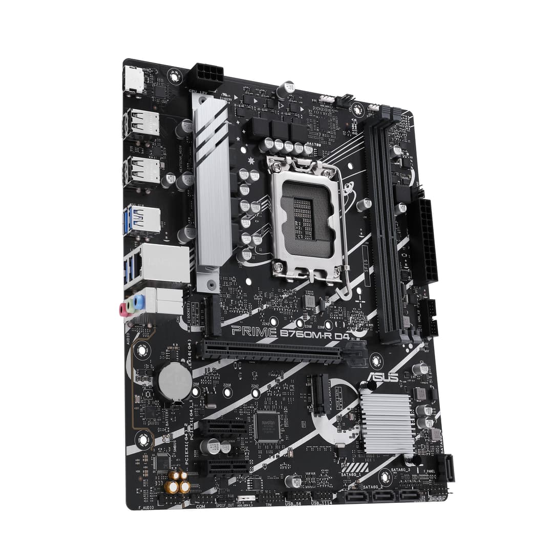 ASUS PRIME B760M-R D4 Intel B760 LGA 1700 micro ATX - Image 3
