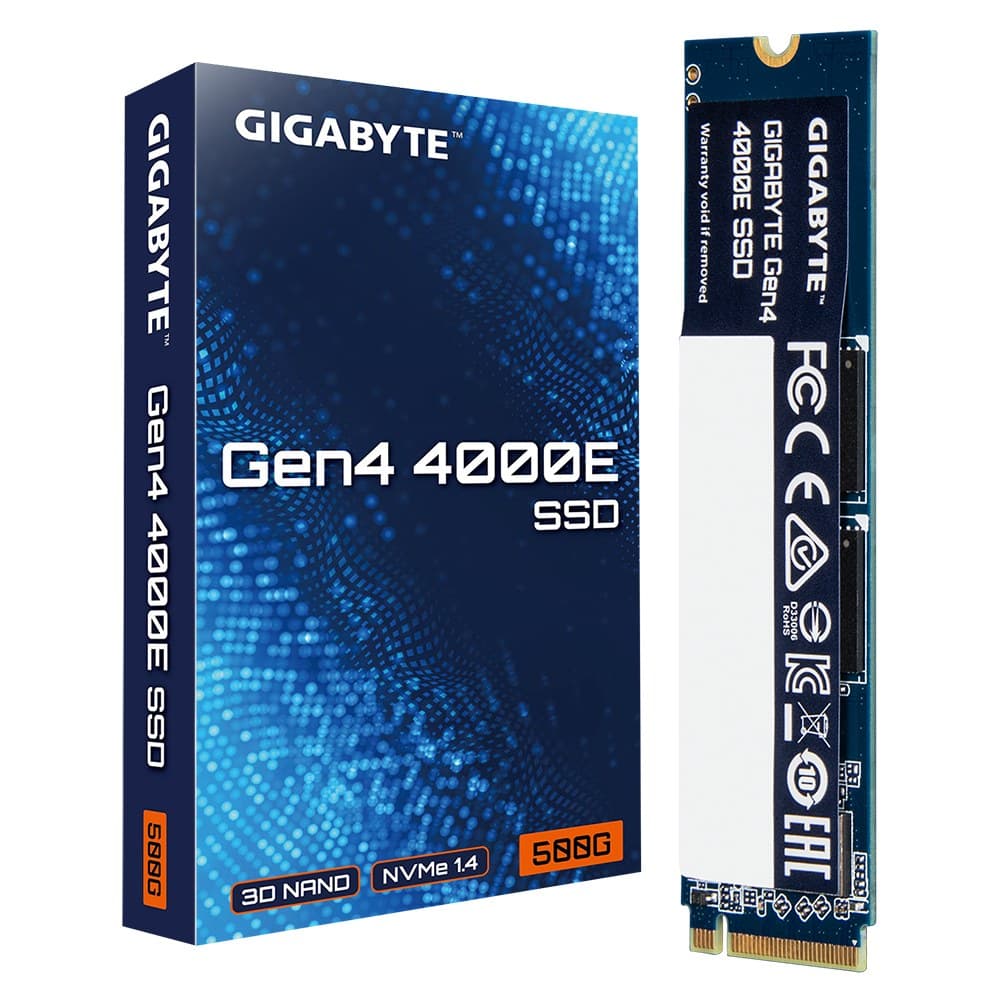 GIGABYTE Gen4 4000E 500 GB M.2 PCI Express 4.0 NVMe 3D NAND - Image 5