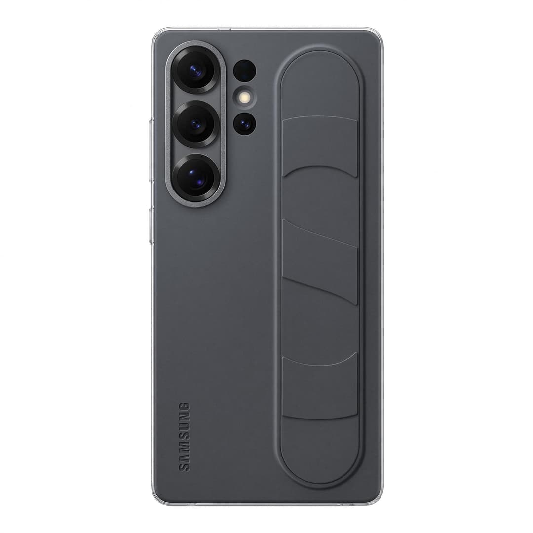 Samsung Galaxy EF-GS938 Official Standing Grip Case for Galaxy S25 Ultra - Black - Image 1