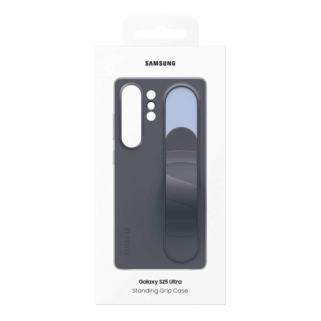 Samsung Galaxy EF-GS938 Official Standing Grip Case for Galaxy S25 Ultra - Black - Image 7