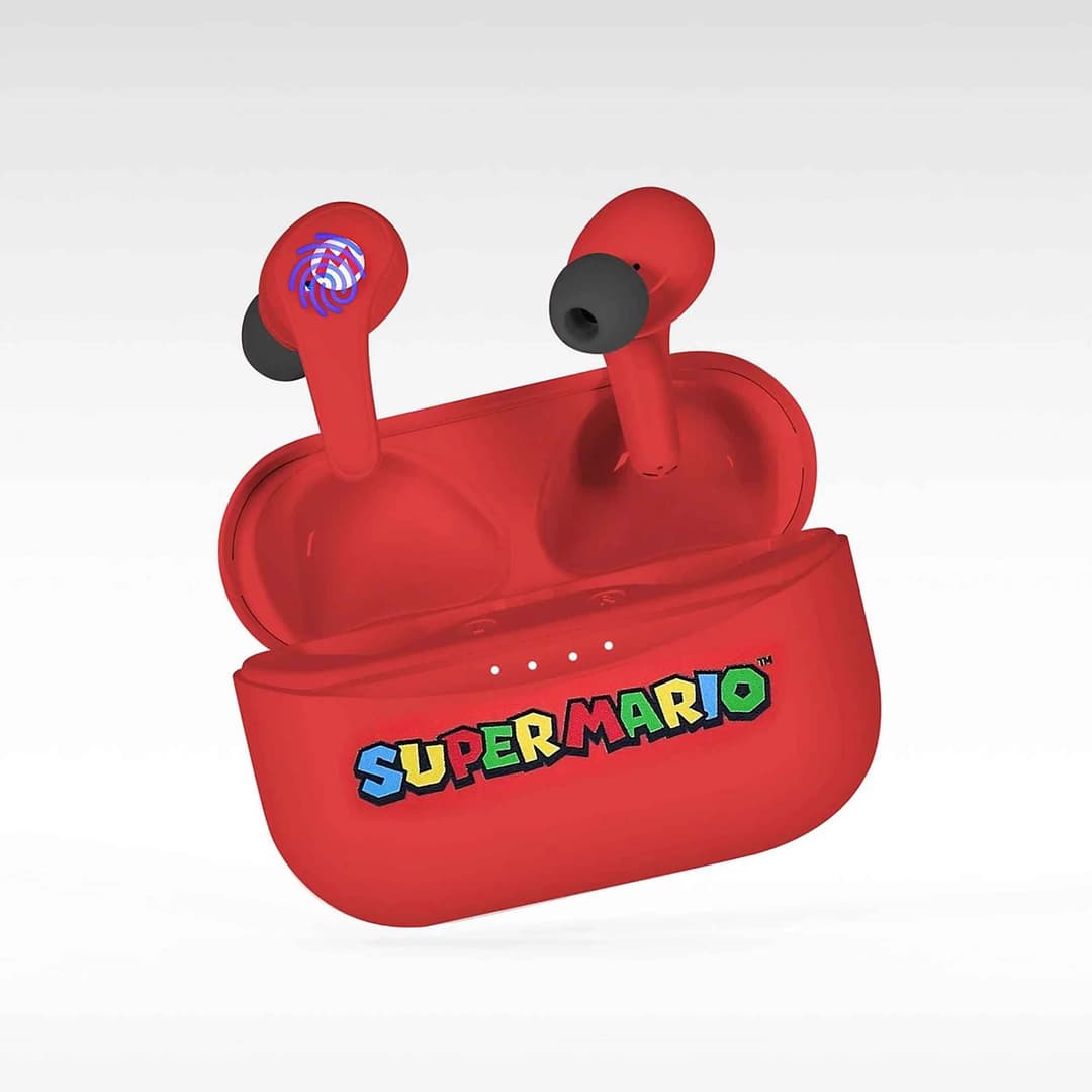 Super Mario Red Slide Open TWS Earphones - Image 3