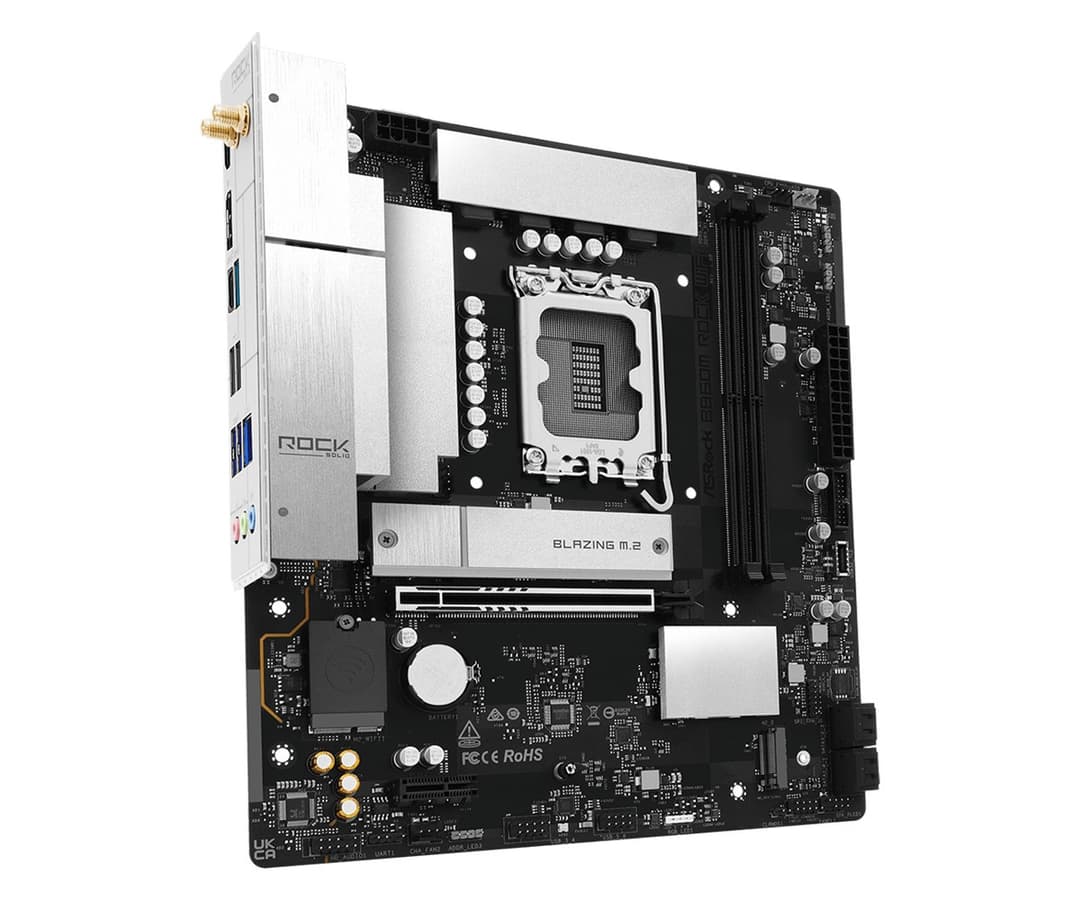 Asrock B860M Rock WiFi Intel B860 LGA 1851 (Socket V1) micro ATX - Image 4