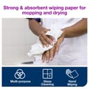 Tork Centrefeed Wiping Paper Plus M2 - White thumbnail 3