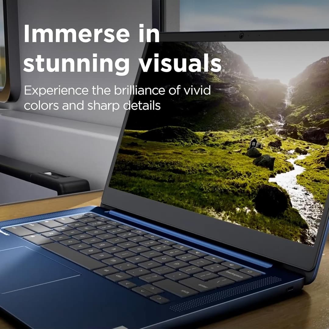 Lenovo IdeaPad Slim 3 Chromebook MediaTek Kompanio 520 4GB 64GB Abyss Blue - Image 5