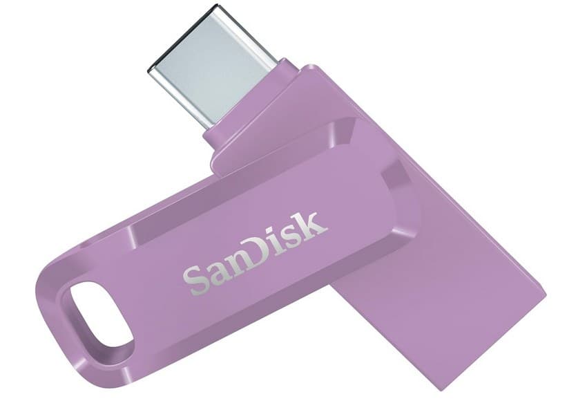 SanDisk Ultra Dual Drive Go USB 64GB USB flash drive USB Type-A / USB Type-C 3.2 Gen 1 (3.1 Gen 1) Lavender - Image 1