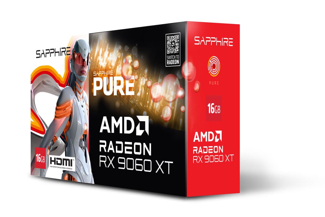 Sapphire PURE AMD Radeon RX 9060 XT GPU 16 GB GDDR6 - Image 7