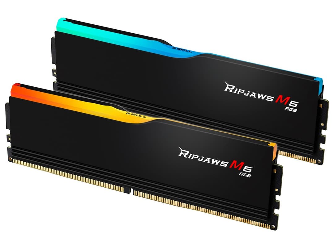 64GB G.Skill Ripjaws M5 RGB DDR5 5200MHz Dual Channel Kit (2x 32GB) CL40 1.10V Black Edition - Image 2