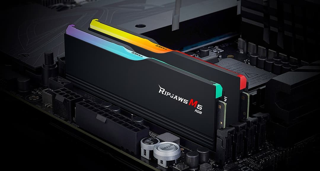 64GB G.Skill Ripjaws M5 RGB DDR5 5200MHz Dual Channel Kit (2x 32GB) CL40 1.10V Black Edition - Image 4