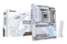 GIGABYTE X870E AORUS PRO X3D ICE Motherboard - Supports AMD Ryzen 9000 CPUs, 18+2+2 Phases Digital VRM, up to 9000Hz DDR5 (OC), 2xPCIe 5.0 + 2xPCIe 4.0, Wi-Fi 7, 5GbE LAN, USB 4