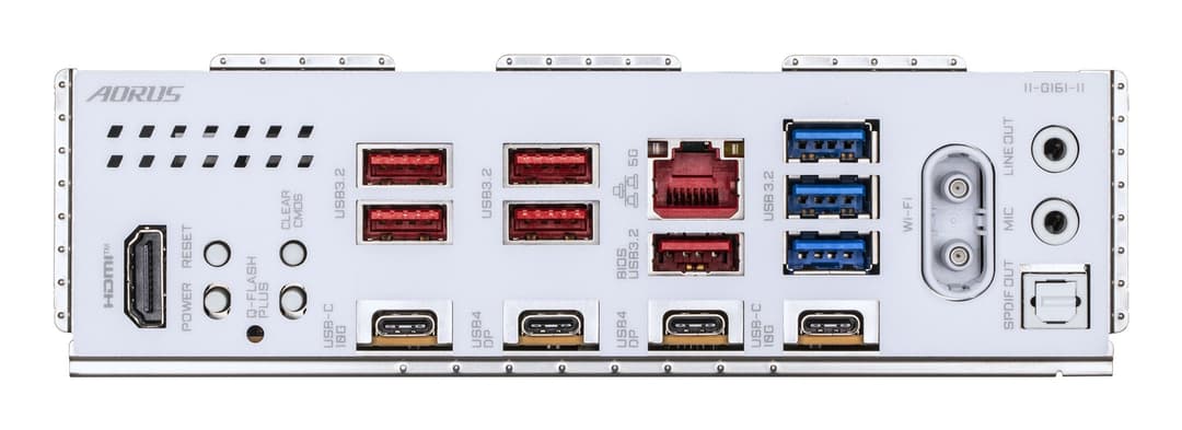 GIGABYTE X870E AORUS PRO X3D ICE Motherboard - Supports AMD Ryzen 9000 CPUs, 18+2+2 Phases Digital VRM, up to 9000Hz DDR5 (OC), 2xPCIe 5.0 + 2xPCIe 4.0, Wi-Fi 7, 5GbE LAN, USB 4 - Image 4