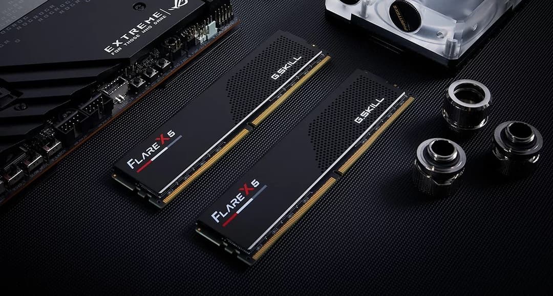 G.Skill Flare X5 F5-6000J3636F32GX2-FX5 memory module 64 GB 2 x 32 GB DDR5 288-pin DIMM - Image 6