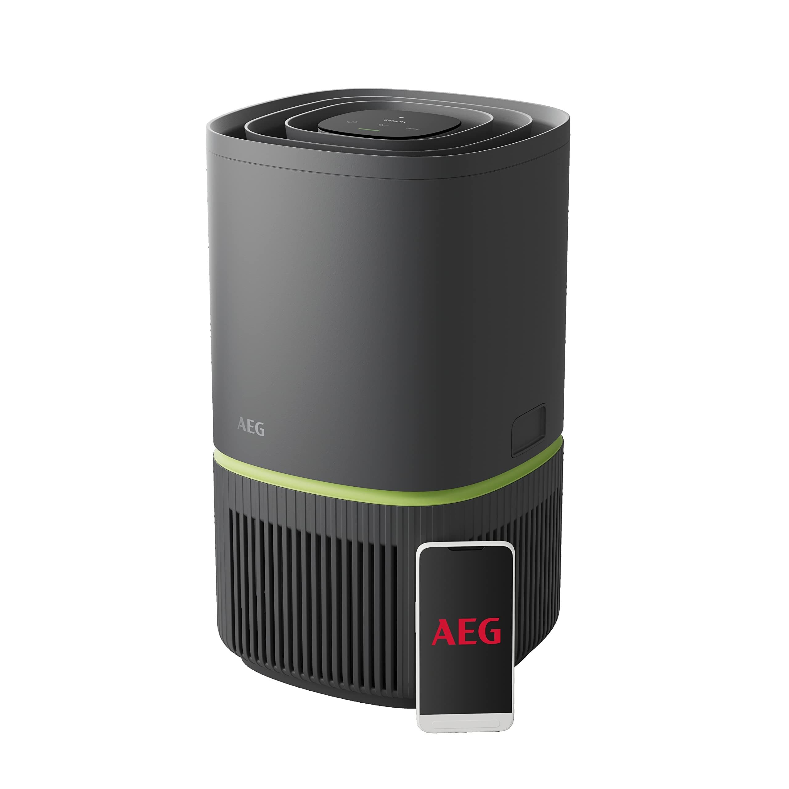 AEG Pure 5000 Compact Air Purifier for Home APO50371DG - Dark Grey