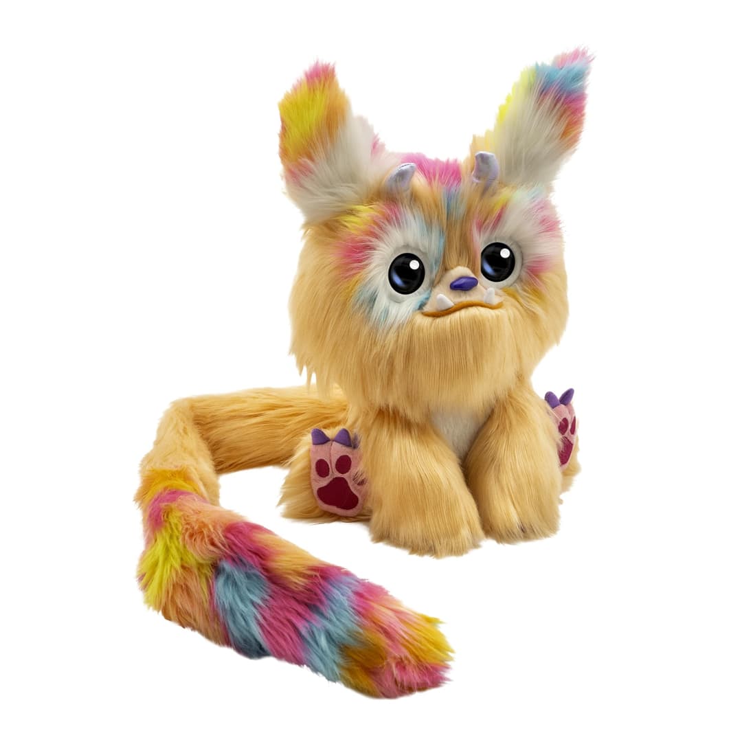 Furlings Cleo Interactive Plush Jackalope - Orange - Image 4