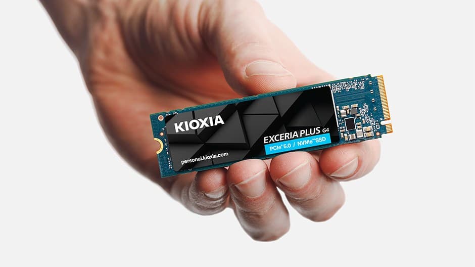 Kioxia LVD10Z001TG8 internal solid state drive 1 TB M.2 PCI Express 5.0 NVMe BiCS FLASH TLC - Image 2