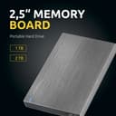 Intenso 6028660 external hard drive 1 TB Anthracite thumbnail 2