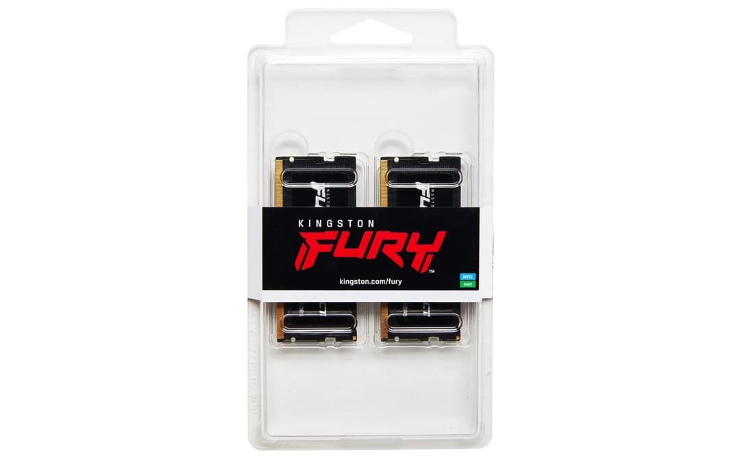 Kingston Technology FURY 32GB 6400MT/s DDR5 CL38 SODIMM (Kit of 2) Impact XMP - Image 3