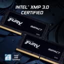 Kingston Technology FURY 32GB 6400MT/s DDR5 CL38 SODIMM (Kit of 2) Impact XMP thumbnail 6