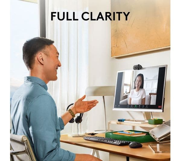 Logitech Brio 100 Full HD Webcam Graphite - Image 2