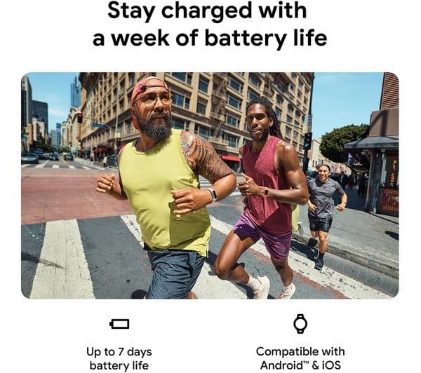 Fitbit Charge 6 Fitness Tracker Porcelain - Image 2