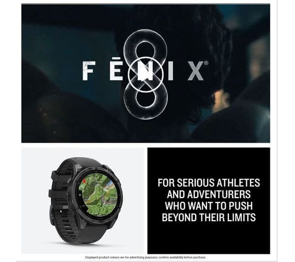 GARMIN fenix 8 AMOLED Smart Watch - Slate Grey & Black, 47 mm - Image 7