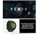 GARMIN fenix 8 AMOLED Smart Watch - Slate Grey & Black, 47 mm thumbnail 7
