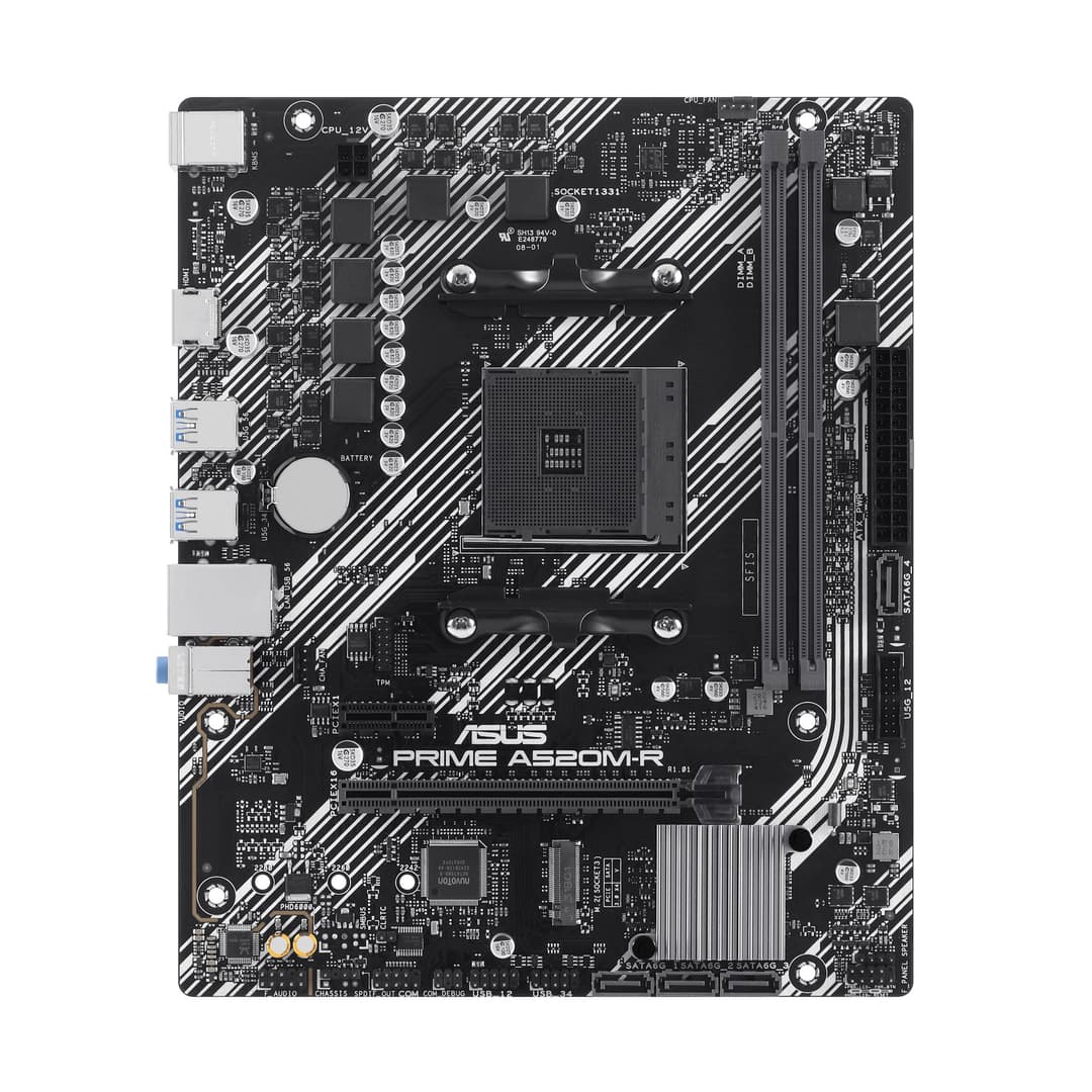 ASUS PRIME A520M-R AMD A520 Socket AM4 micro ATX - Image 2
