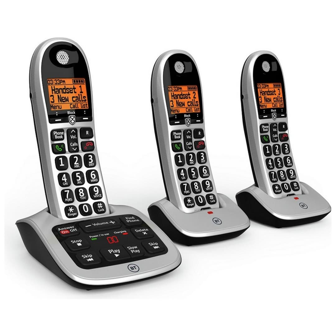BT Big Button 4600 Telephone with Answer Machine - Triple - Image 3