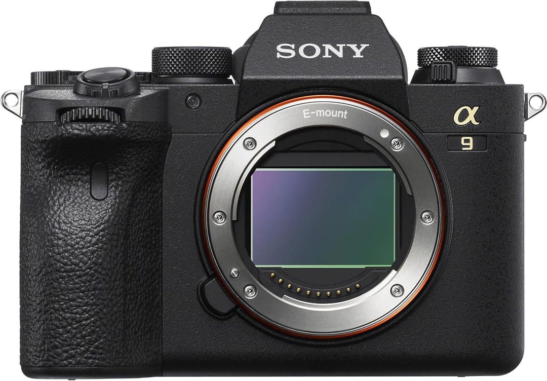 Sony ILCE-9M2 Full-Frame 24.2MP Mirrorless Interchangeable Lens Camera Body Only (Black) - Image 1